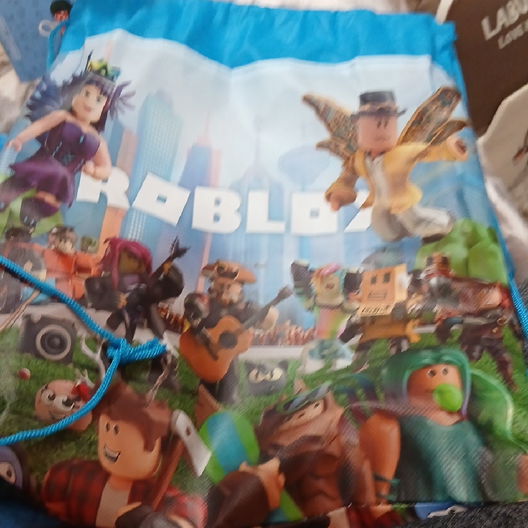 Roblox Drawstring Backpack Roblox Drawstring Backpack
